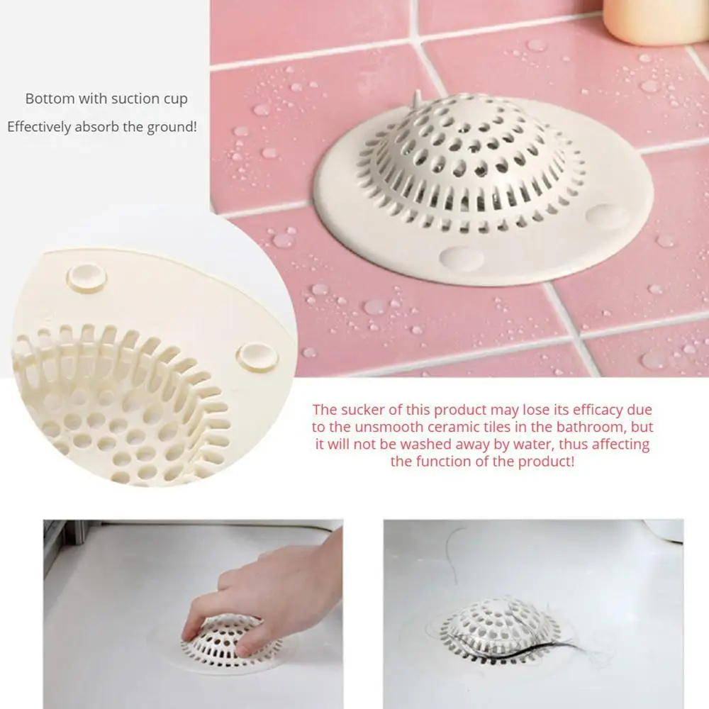 Bathroom Hair Sink Filter Floor Drain Strainer Water Hair Stopper Bath Catcher Shower Cover Clog Room Sewer Outlet Sink Filter sink filter shower drain catcher hair drain catcher hair drain filter floor drain hair catcher drain hair catcher floor drain hair filter