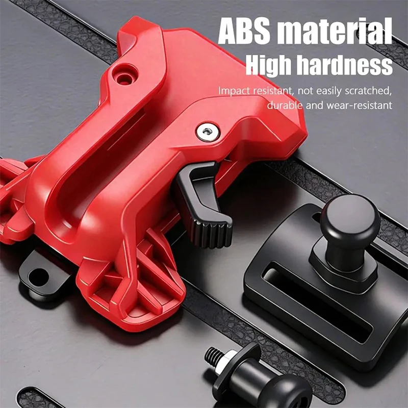 셀프 잠금 드릴 홀더 벨트 클립 퀵 릴리스 고경도 퀵 후크 도구 홀더 휴대용 도구 정리함