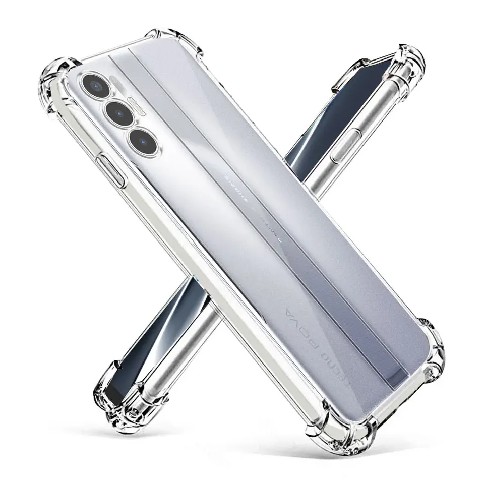 For Tecno Pova 3 Case Clear Shockproof Silicon Soft Phone Cover Cases For Tecno Pova 3 Coque For Tecno Pova 3 Transparent Funda