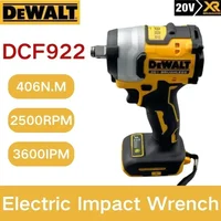 Dewalt DCF922 Wireless Impact Wrench Rechargeable High Torque 205Nm(Reverse) 1/2" 2500 PRM Universal 20V Battery Power Tools 1