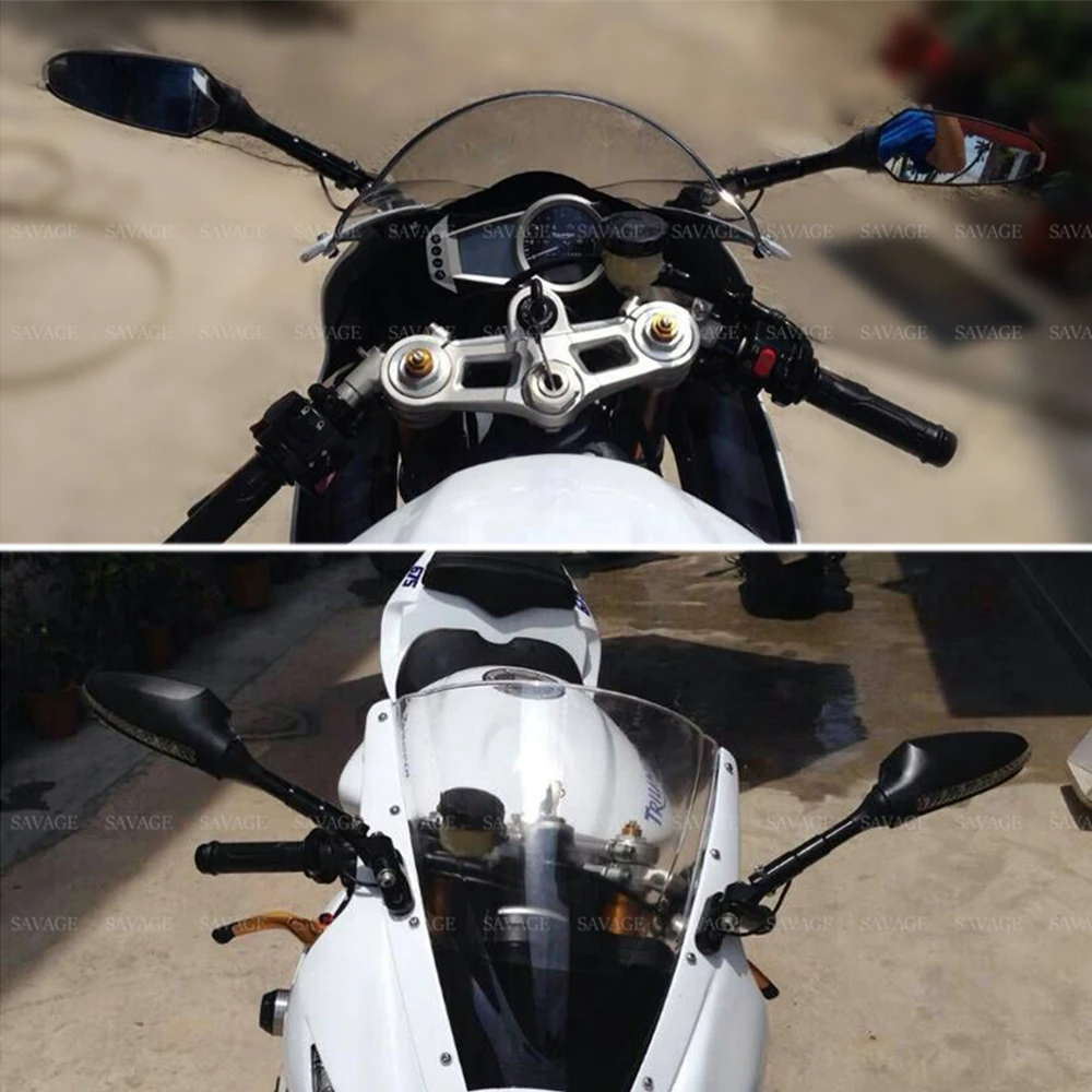 BMW_K1200S/K1300S純正ミラー左_組み換えのベースにウインカーミラー