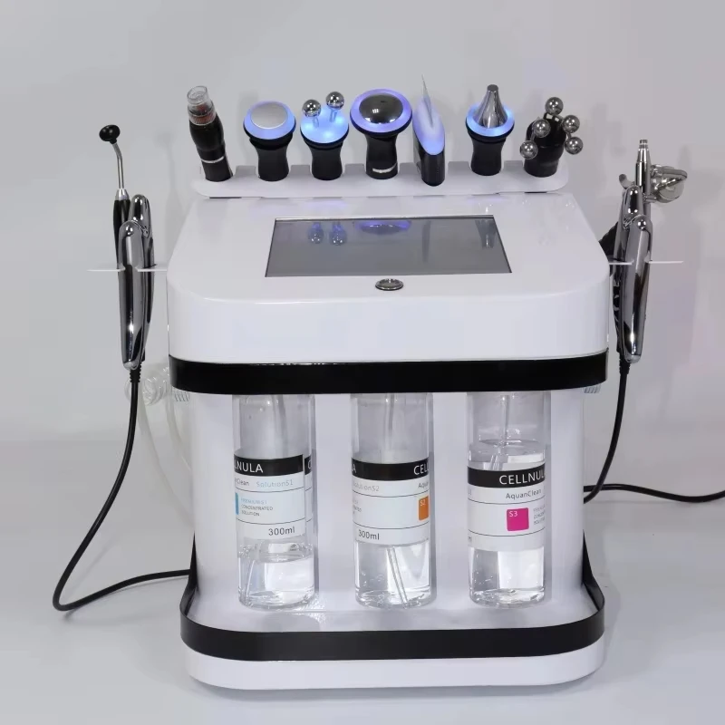 New benchtop Black Pearl 10-in-1 multi-functional skin management integrated instrument cleaning micro-grinding machine 3
