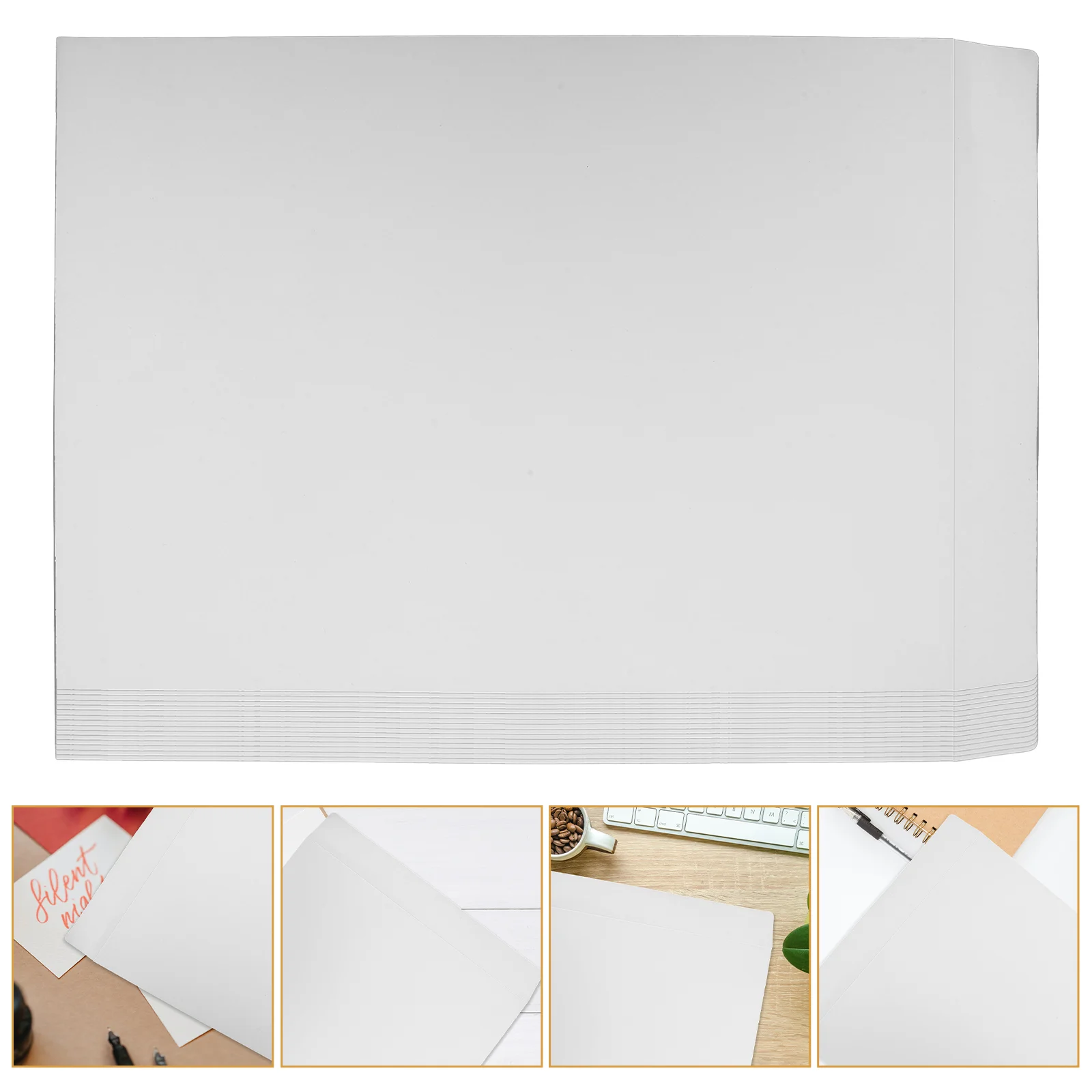 

Envelopes Self Seal 9X12 20Pcs Open End White Mailing Envelopes Self Sealing Blank Envelopes Catalogs Presentations