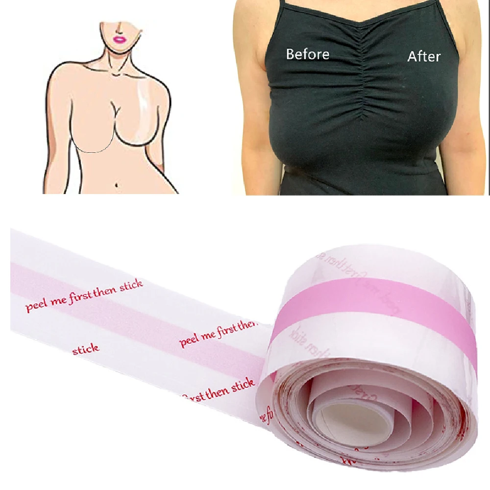 

5cm x 5 meter Invisible Boob Tape Women Bra Nipple Cover Adhesive Push Up Breast Lift Tape