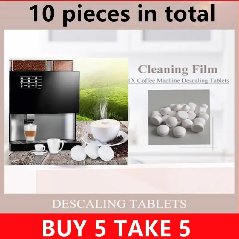 BUY5TAKE5EspressoCoffeeMachineCleaningTabletEffervescent