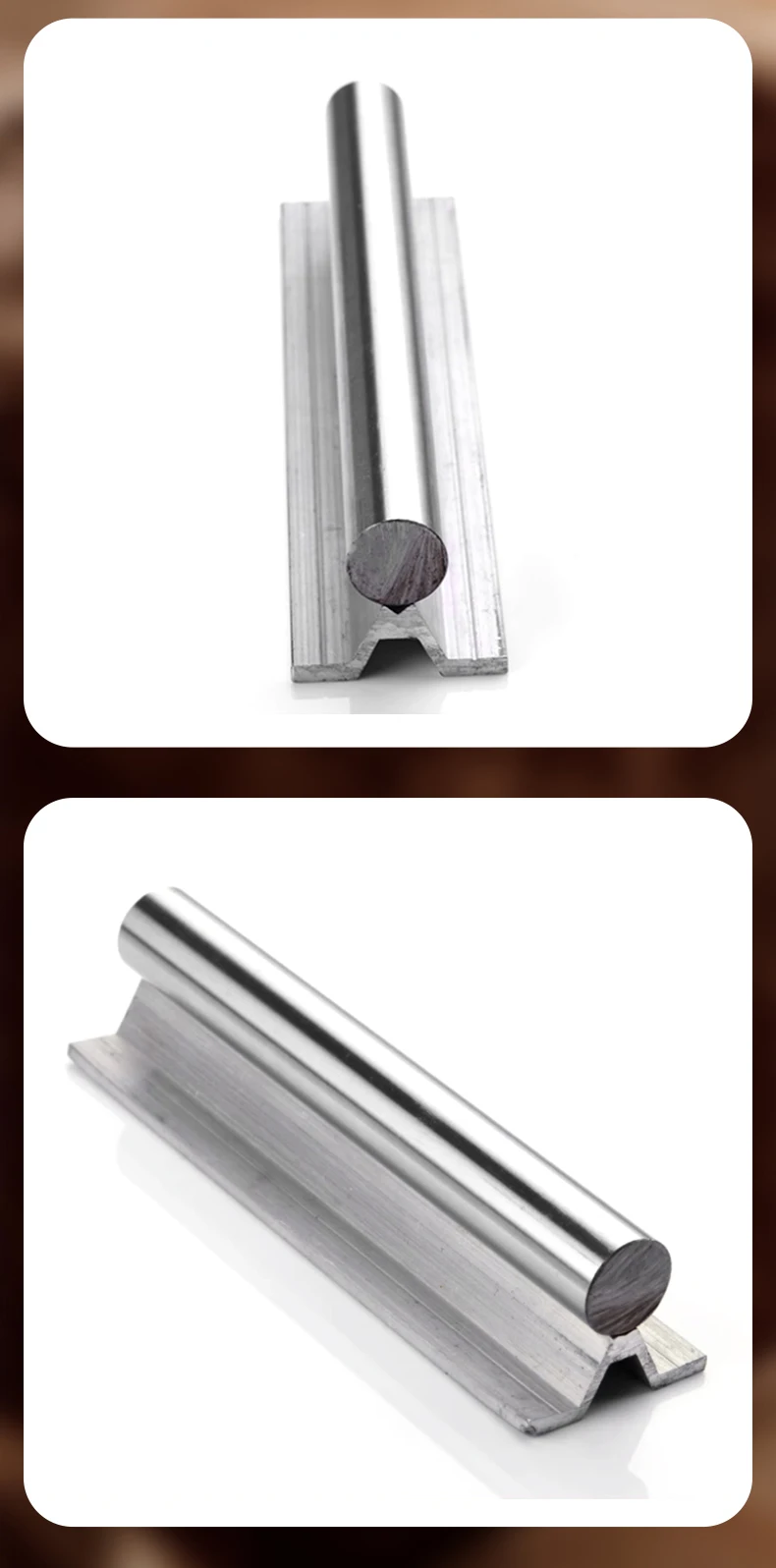 1/2 Stück Linearführungsschiene SBR10 SBR12 SBR16 SBR20 SBR25 1200-2550mm Vollständig unterstützte Linearschiene für CNC-Teile – Detail 19