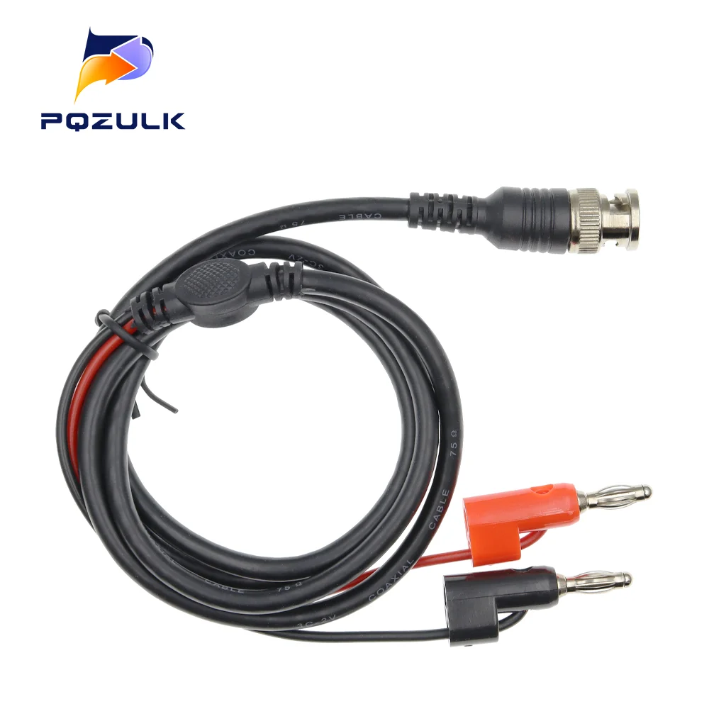 1PCS BNC Stecker Auf Dual Haken Clip Alligator Clip Bananen Stecker Test Blei Für Für Oszilloskop/Multimeter – Detail 7