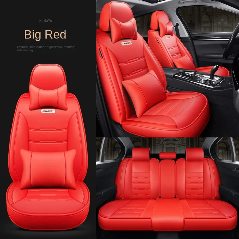 

WZBWZX Universal leather Car Seat Cover for CHANA all models CS35 Alsvin Benni CX20 CS75 CX30 CS15 CS95 CS55 car accessories