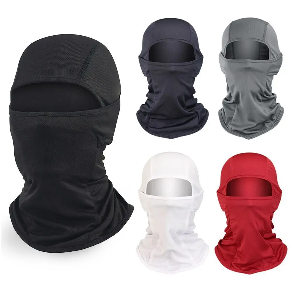 

Sun Protection Face Hood Bicycle Hat Motorcycle Cycling Helmet Face Cover Full Face Cap Cooling Neck Cycling Balaclava