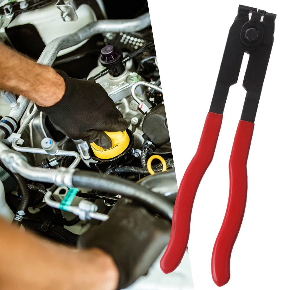 Cv boot clamp clamp pliers Small/Large CV Boot Clamps Adjustable CV Joint Crimp Clamp Plier Steel Rubber Ear Clamps Pliers Half Axle Guide Belt Repair