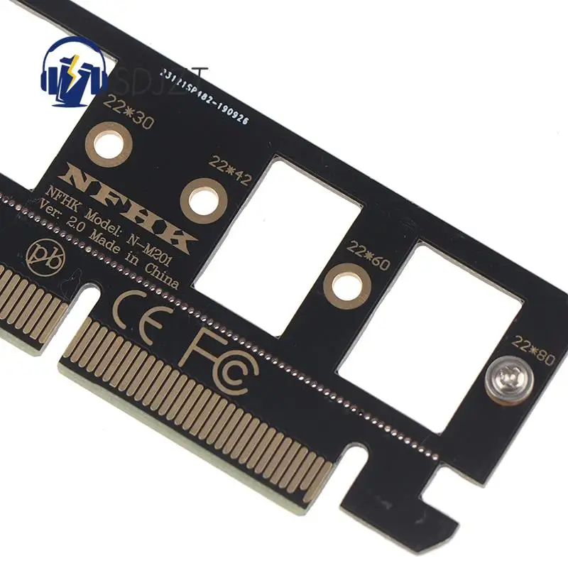 

Переходник M.2 Ngff Ssd/PCIe Pci Express, 3,0 X4, X8, X16, 1 шт.