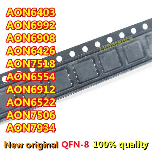 5PCS AON6403 AON6992 AON6908A AON6426 AON7518 AON6554 AON6912A AON6522 ...