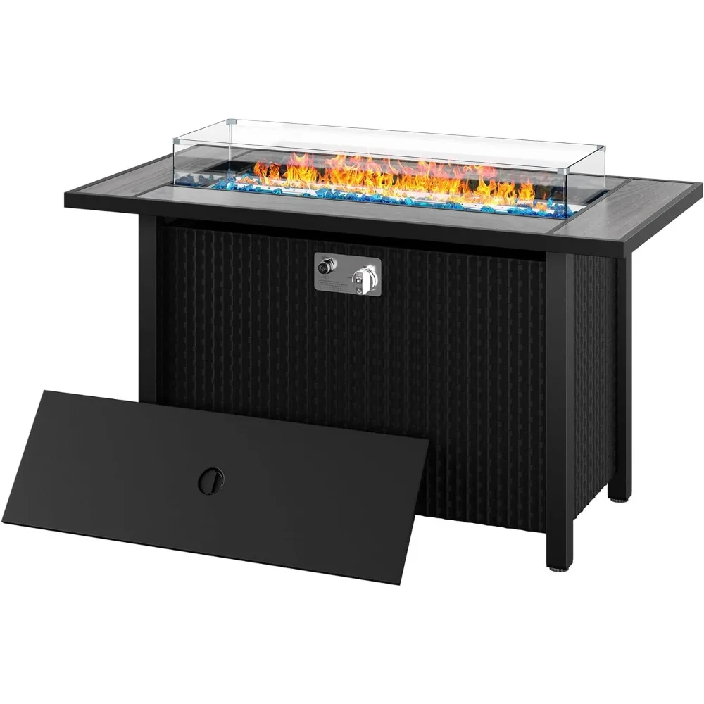 45 Inch Propane Fire Pit Table w 1