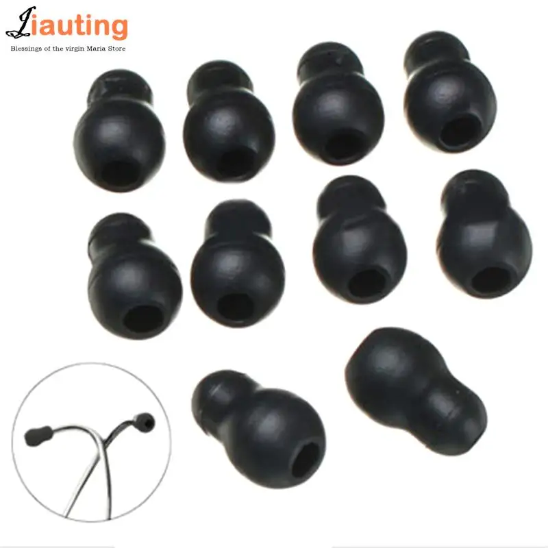 

10pcs/lot Soft Earplugs 4 Colors Comfortable And Soft Stethoscope Earplug Eartips Earpieces For Stethoscope