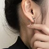 Dark Gothic Sword Earring Big Cross Ear Piercing Stud Earring For Women Men Vintage Goth Punk Rock Halloween Fashion Jewelry 5