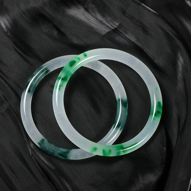 Браслеты из натурального зеленого