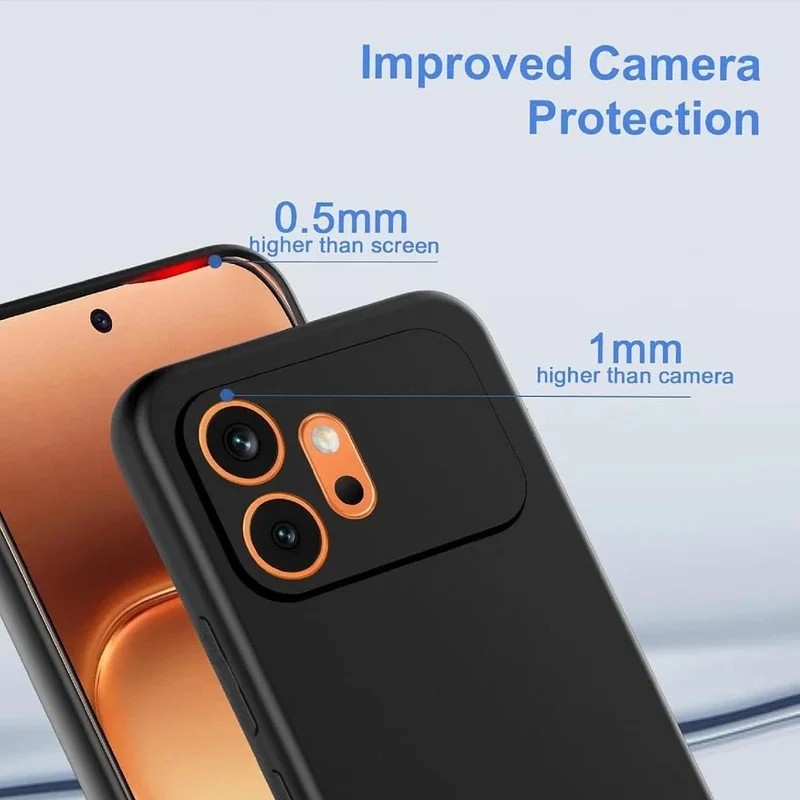 Colorful Flexible Liquid Silicone Protective Back Cover