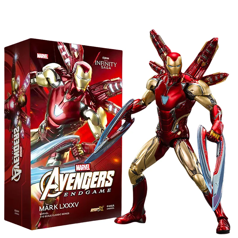 Originales ZD Toy 10TH- Aniversary Series Iron Man Mark 85