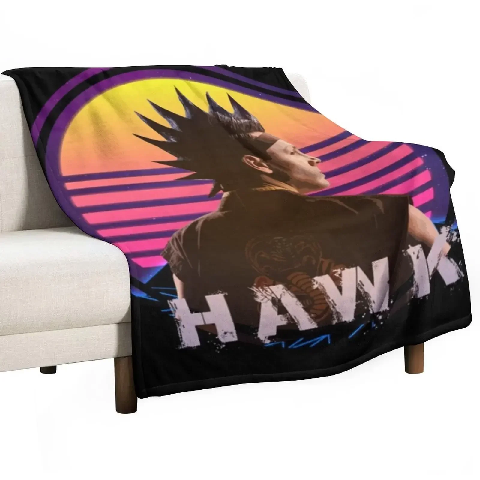 

Hawk Shirt Throw Blanket Summer Beddings Thins Blankets