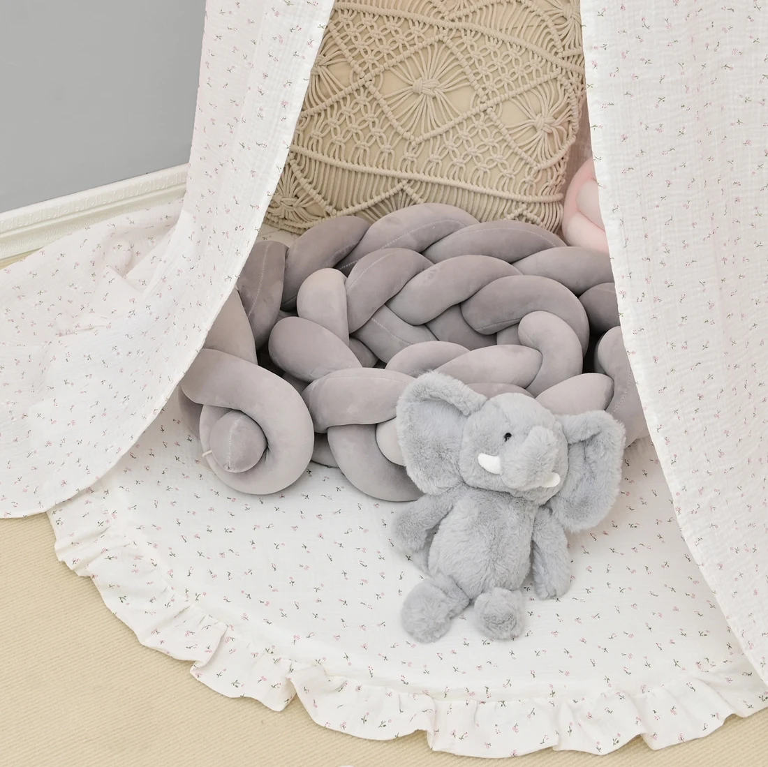 Play Mat Muslin Fabric Photo Prop Nursery Rug
