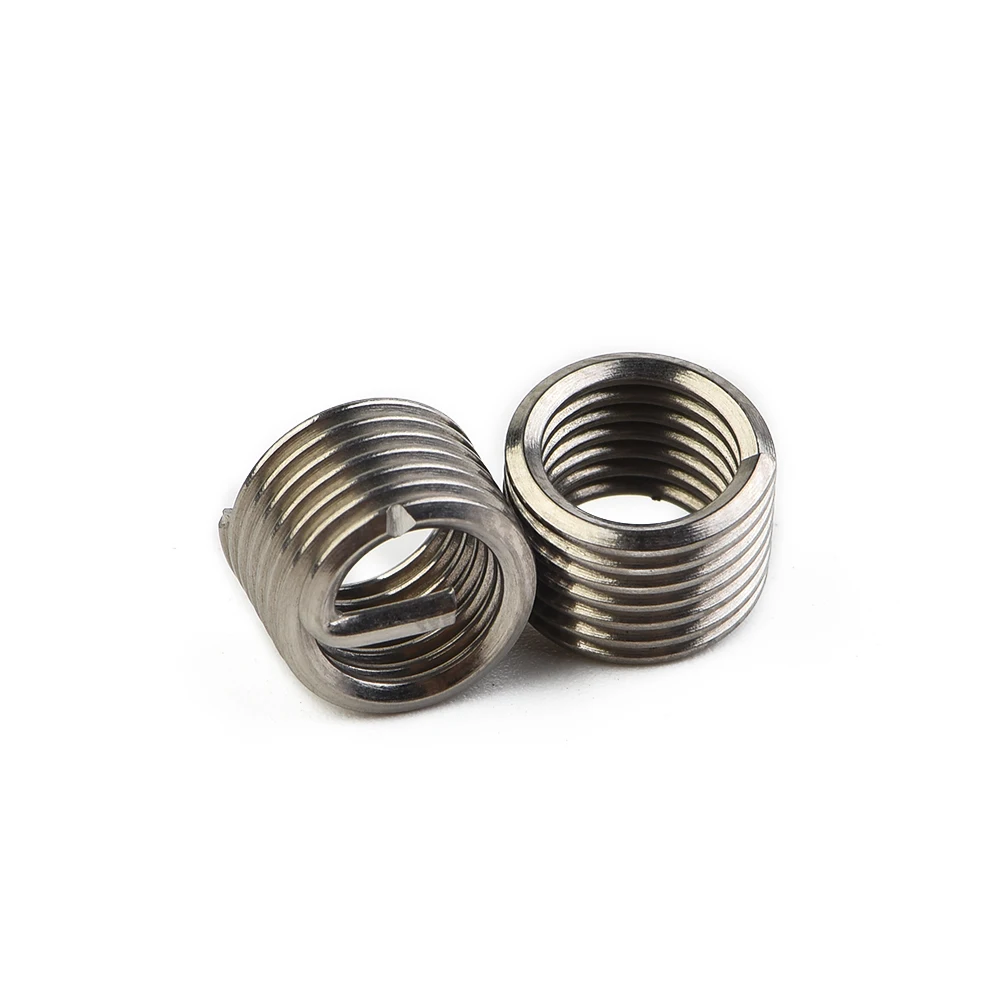 50pcs/set Stainless Steel Helicoil Wire Thread Insert M6 X 1.0 1.5D