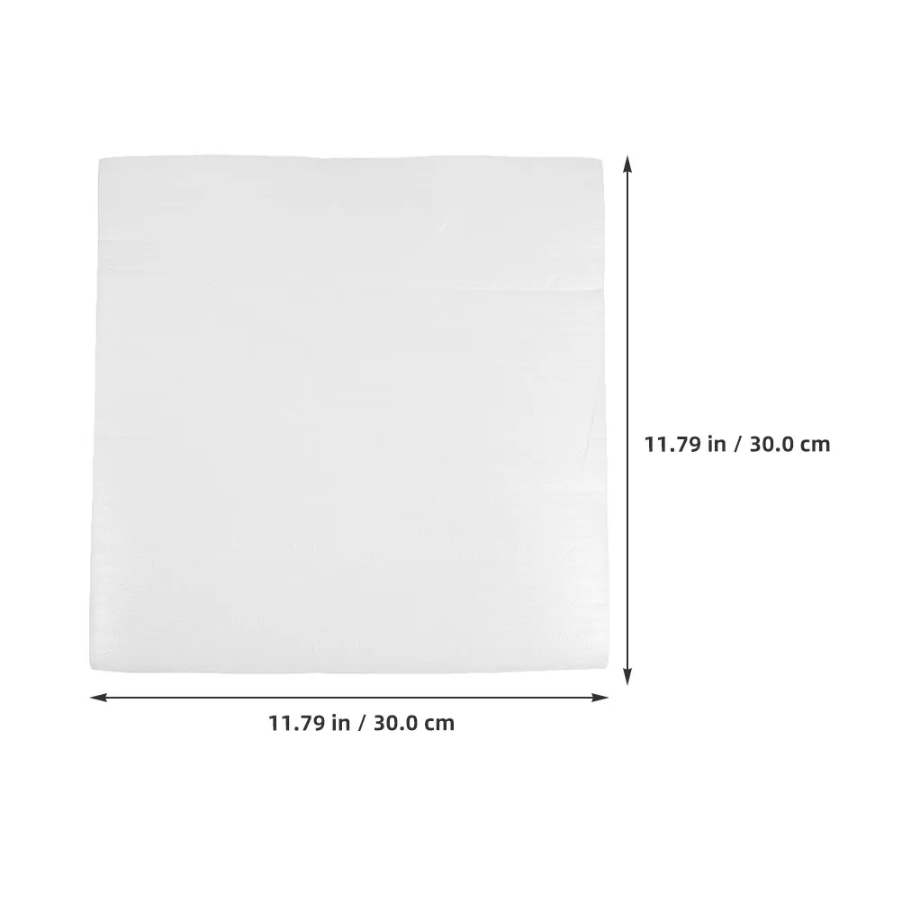 25Pcs 폼 쿠션 파우치 흰색 Epe 보호 포장지(깨지기 쉬운 물품용) 유리제품 접시 배송용 포장 용품