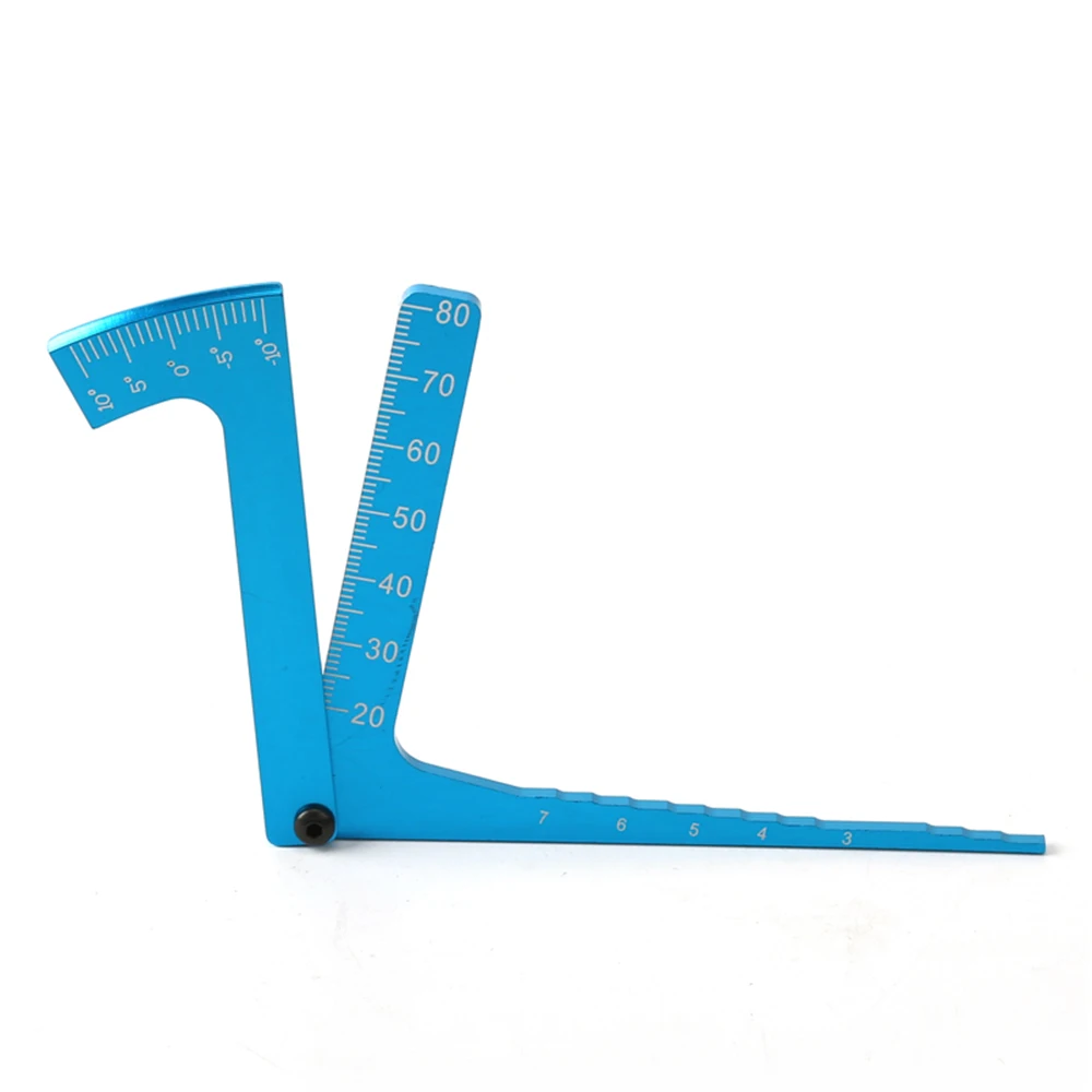 Misuratore Di Altezza E Camber Per Auto RC | Strumento Regolabile In Alluminio | Per Modellismo - Foto 11