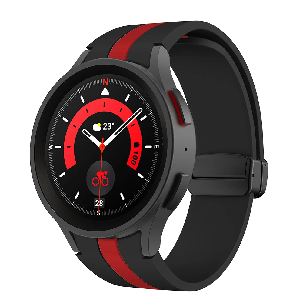 Magnetic Buckle Silicone Strap