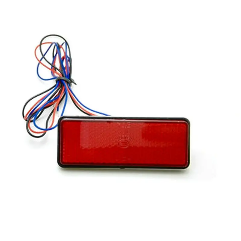 High-Performance Red LED Reflector Brake and Turn Signal Light for Motorcycles, Cars, and Trucks