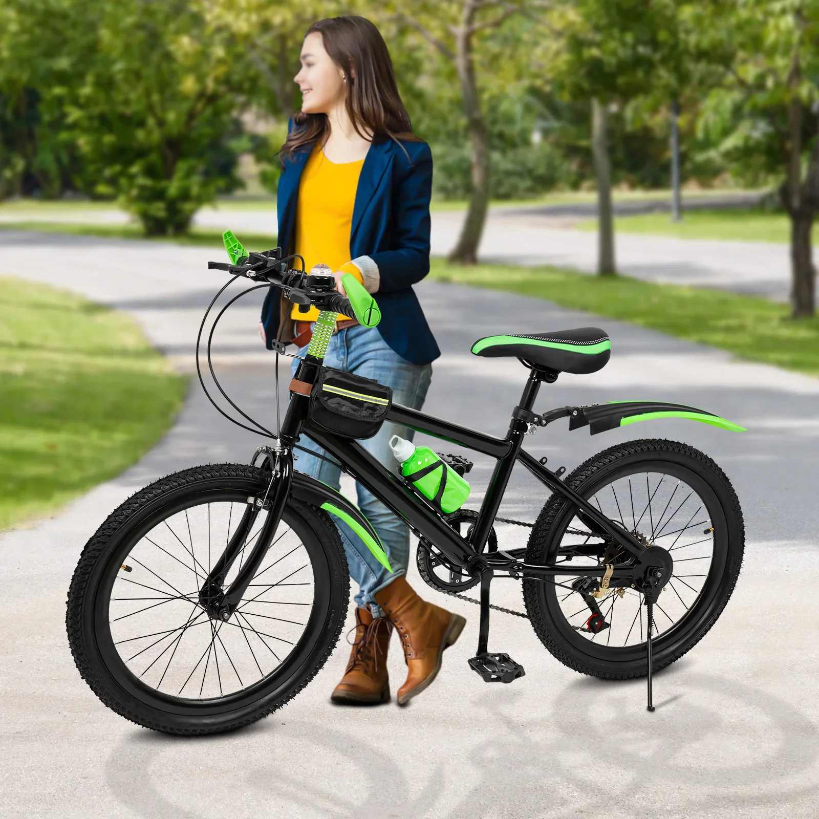Cat Bike 20 Inch Kids Bicycle With Side Wheels | DERAKBIKES