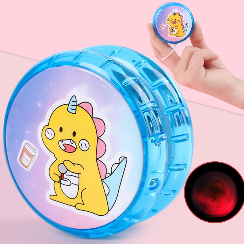 Classic Funny Glowing YoYo Ball LED Flashing Yoyo Toy Children Luminous Kids Party Glow Entertainment