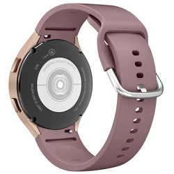 Soft Silicone Watch Strap - Adjustable Band Bracelet - Watch 7 6 5 40mm (Smoky purple)
