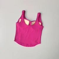 Femmes Sexy Sport soutien-gorge culture hauts bustier tubulaire soutien-gorge femme Streetwear sans manches Camis sans couture Sport Lingerie t-shirt haut court gilet de Sport 2