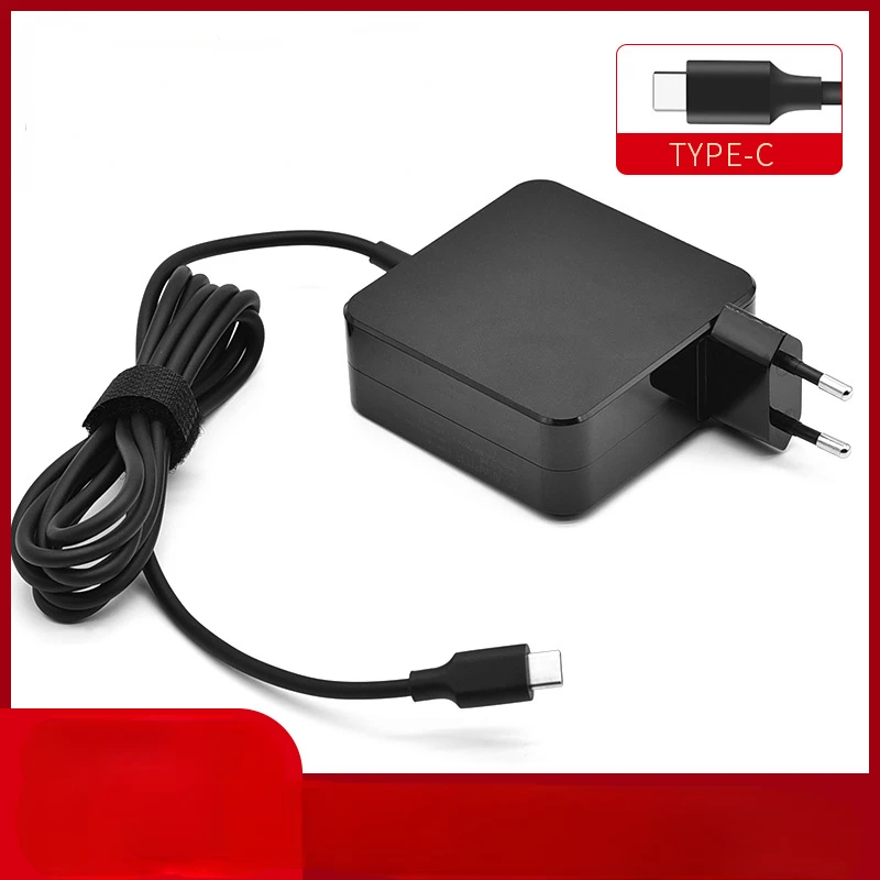 65W 20V 3.25A EU Plug USB Type-C Multi-function Charger Power Adapter Fast Charger Phone MacBook Lenovo Laptop Tablet