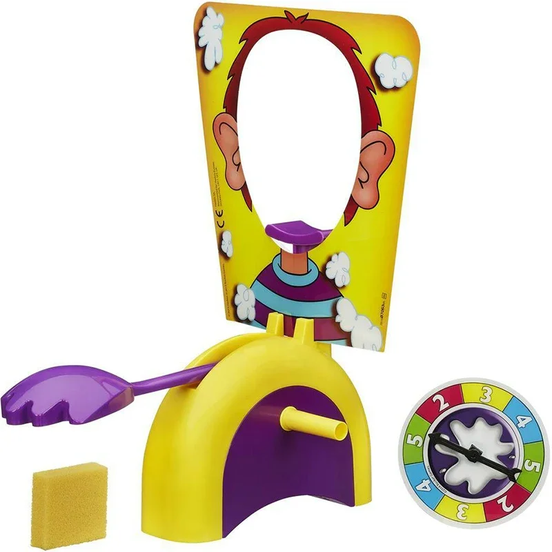 Double Pie Face Showdown Board Game Enjoy an Entertaining Family Game Night with Cake Cream Pies in the Face for Children 6
