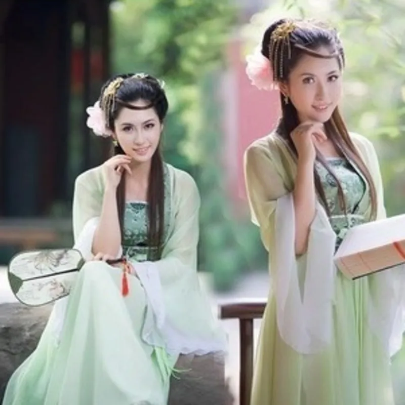 Red silk set Traditional chinese clothing Women dress Hanfu Tang dynasty Ancient chinese costume Top cosplay Kids girls