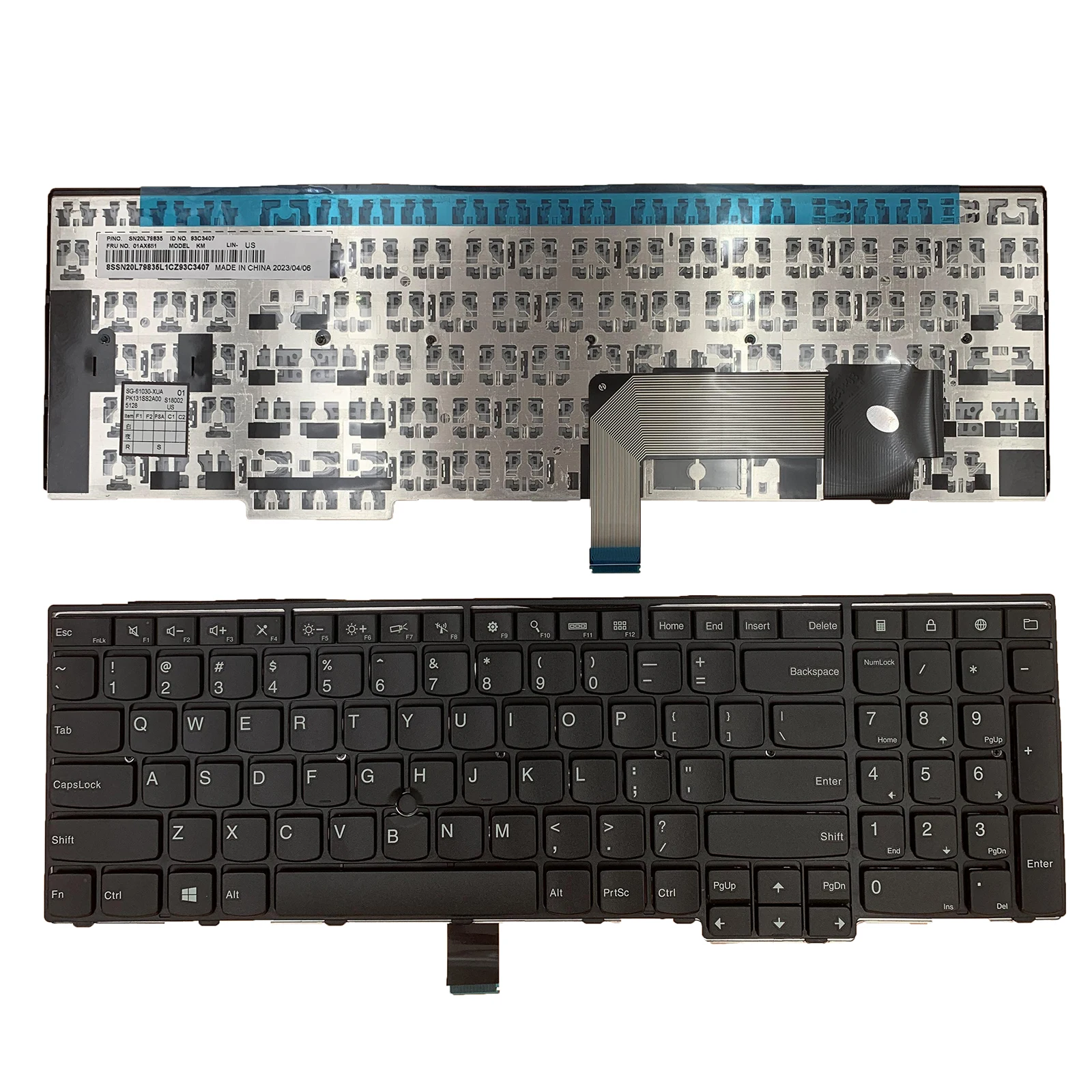 

Клавиатура для ноутбука Lenovo ThinkPad E531 E540 E545 T540(20FK)T540P(20F1)US
