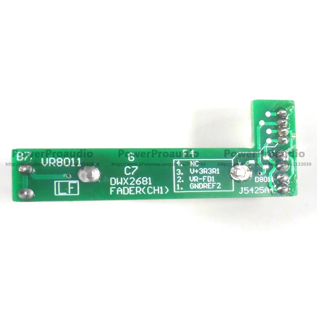 파이오니어 DJM 700 페이더 어셈블리, DJM700 Ch 1 또는 Ch 3, DWX2681, DWX2683