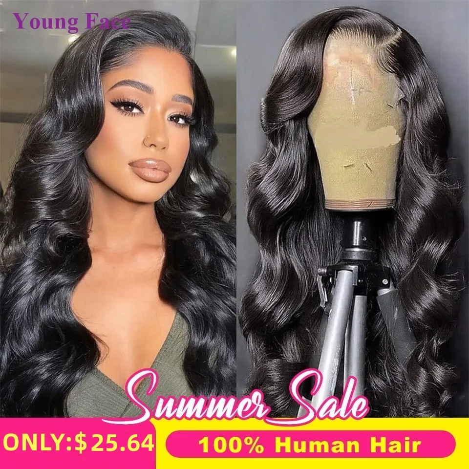 Body wave lace front human hair wig x hd lace frontal wigs for black women brazilian
