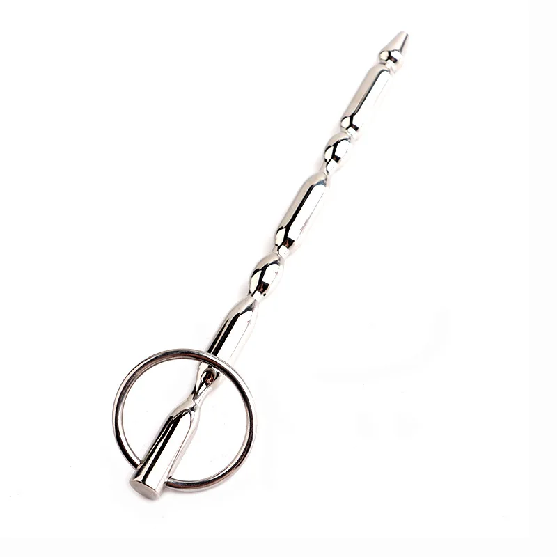 Solid Stainless Steel Urethral Plug Urethral Sounding Penis Plug Urethra Stimulate Dilator Masturbation Rod Sex Toys For Men Gay