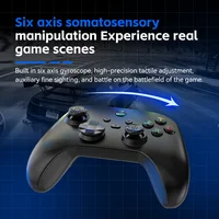 G6 wireless Bluetooth mobile game controller with Hall trigger and Hall joystick supporting switch/pc 5