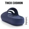 Kidmi Fashion Cloud Slippers For Women Arch Support Slides Summer Outdoor Platform Home Shower Slippers Beach Slides For Women 3