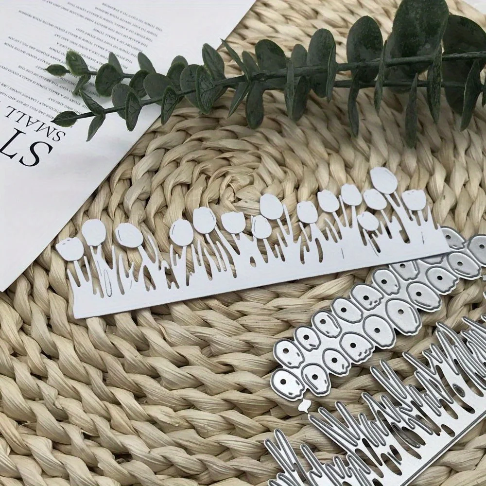 1 stücke Erstellen Handwerk metall schneiden stirbt geschnitten sterben form tulpe dekoration sammelalbum papier handwerk punsch schablonen stirbt