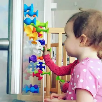 Silicone Suction Building Toy 1