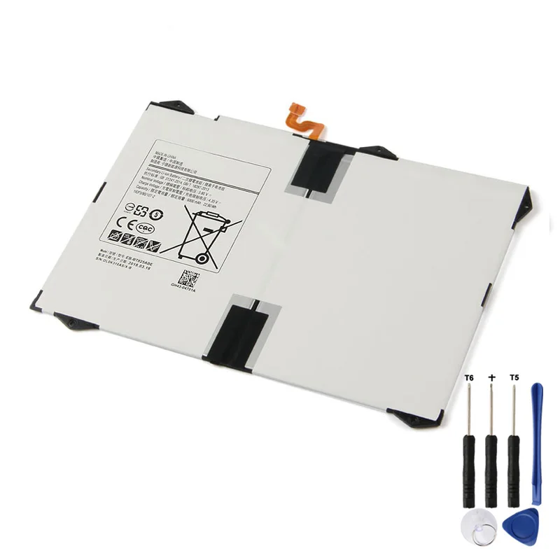 Replacement Tablet Battery EB-T825ABE For Samsung SM-T825C Tab S3 9.7 SM-T820 T820 T825 T827 6000mAh
