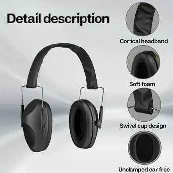 Ear Protector Earmuffs for Shooting Hunting Noise Reduction Hearing Protection Protector Soundproof Shooting Earmuffs Tactical 1