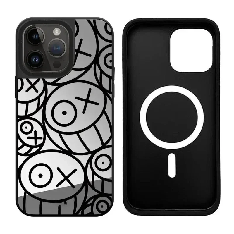 

Graffiti Face iPhone 11 12 13 14 15 Pro Max Case - Protective iPhone Case with MagSafe