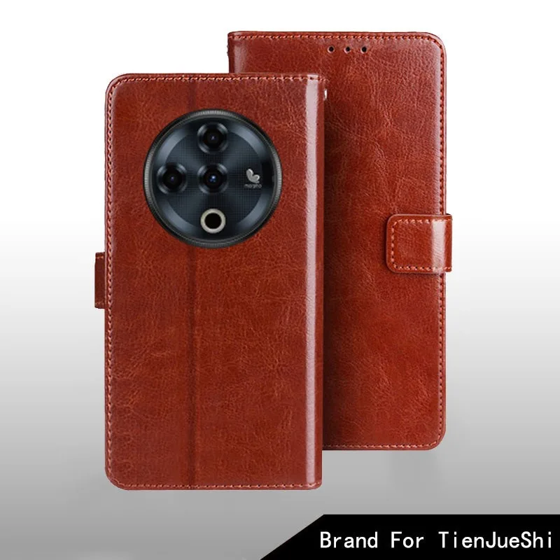Premium Flip Leather Case with Magnetic Stand and Card Slots, Phone Accessories