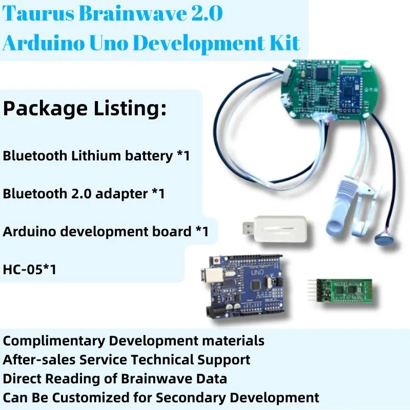 Módulo Stm32 Tgam para Arduino Desenvolver Kit Sensor Eeg Brainwave Tgat1 Fornecer Sdk - Image 5