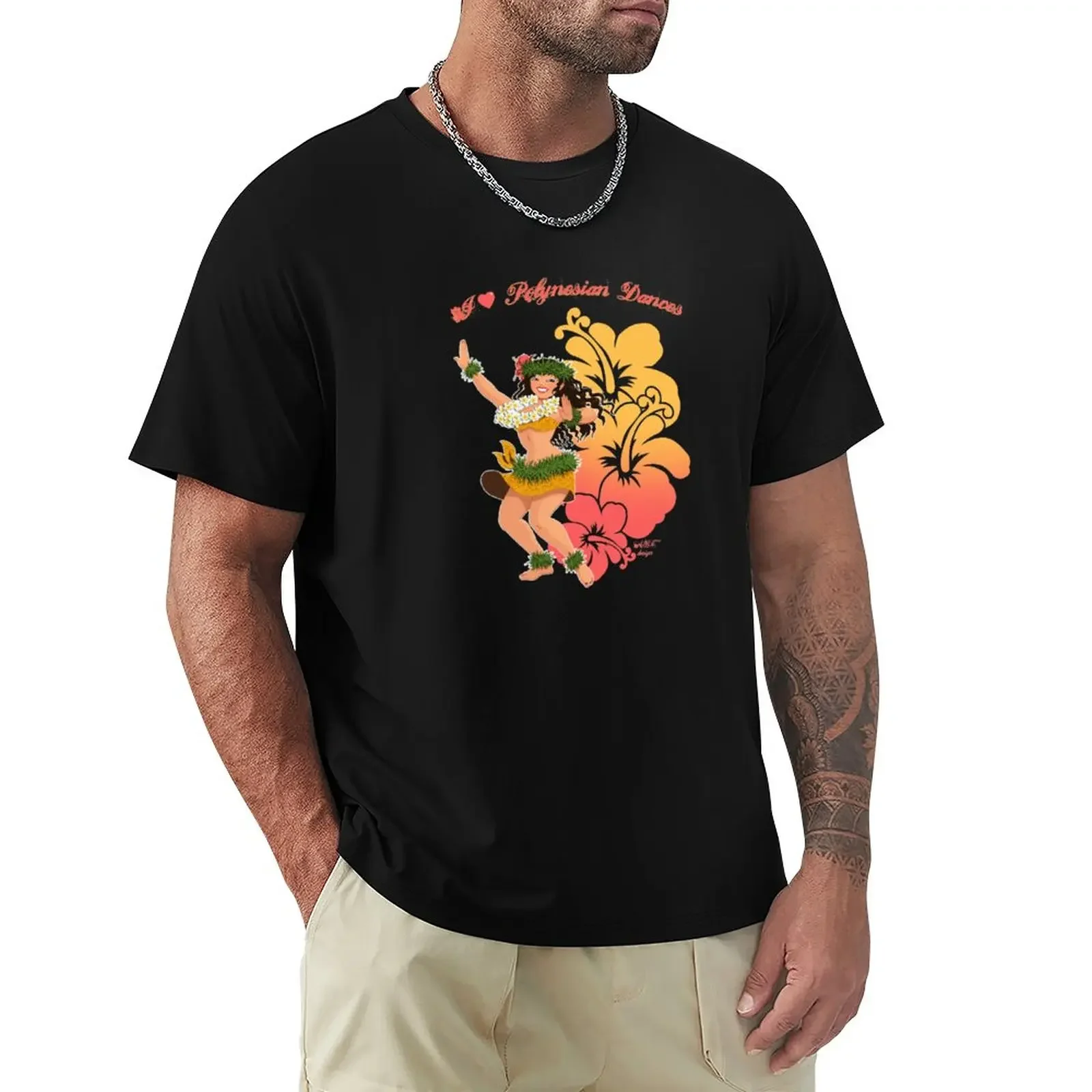 

Polynesian dancer T-Shirt summer clothes summer top hippie clothes workout shirts for men